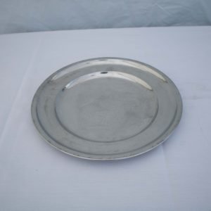 Platters- Round- Stainless Steel